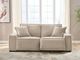 Benchcraft® Carceri 2-Piece Cashmere Power Reclining Small Spaced Sectional Sofa-5