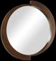Uttermost® Reverse Bronze Round Mirror-3