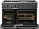 Viking® 7 Series 48" Cast Black Pro Style Natural Gas Range with 12" Reversible Griddle-1