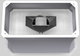 Vent-A-Hood® Designer Series 42" White Island Range Hood-3