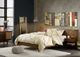 Olliix by INK+IVY Pecan King Clark Bed with 2 Nightstands-3