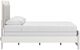 Signature Design by Ashley® Zuraleus White Queen Panel Bed with Upholstered Headboard-3