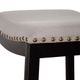 Liberty Furniture Vintage Series Black Backless Upholstered Counter Chair-4