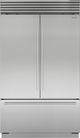 Sub-Zero® Classic Series 28.9 Cu. Ft. Stainless Steel Built In French Door Refrigerator-0