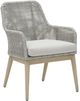 Signature Design by Ashley® Seton Creek 2-Piece Gray Aluminum/Resin Outdoor Dining Arm Chair-2