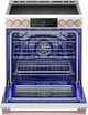 LG Studio 30" Essence White Slide In Induction Range-3