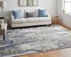 Feizy Clio Blue/Gray 5'x8' Area Rug-5