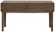 International Furniture Direct Olivia Brown Sofa Table-2