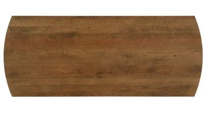 Artisan & Post by Vaughan-Bassett Crafted Cherry by Ben & Erin Napier Medium Cherry 94" Surfboard Table-1
