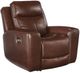 Signature Design by Ashley® Next Move Mahogany Power Recliner with Adjustable Headrest-0