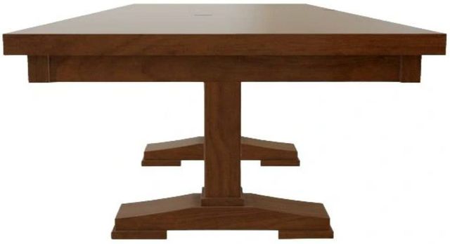 Mavin Customizable 72" Rectangular Plank Extended Dining Table with 18" Leaf-2