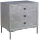 Century® Customizable Details Case 3-Drawer Small Nightstand-3