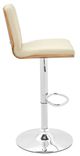 Armen Living Sabine Cream Adjustable Swivel Stool-2
