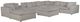 Jackson Furniture Posh 9-Piece Dove Modular Sectional-0