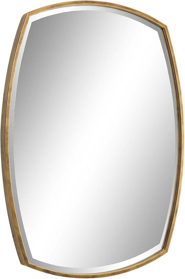 Uttermost® Varenna Aged Gold Vanity Mirror-4
