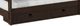 Elements International Cali Kids Brown Twin Over Twin Bunk Bed with Staircase and Trundle-2