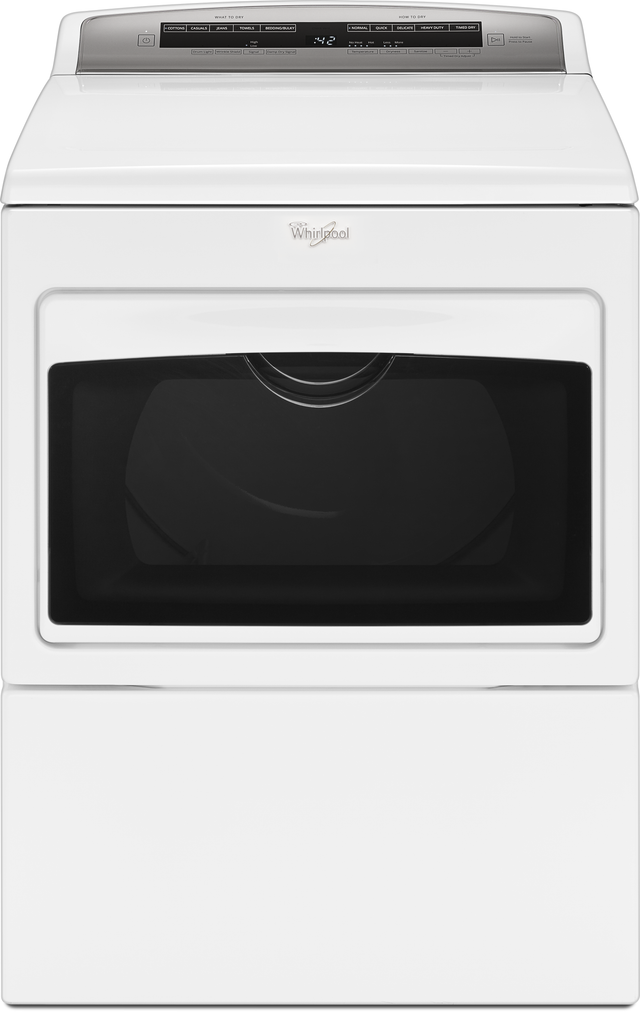 Whirlpool® Front Load Gas Dryer-White-0