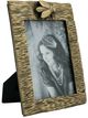 A & B Home Mettalic Gold Photo Frame with Bee Accent-1
