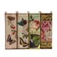 A & B Home 4-Piece Green/Pink/White/Yellow Book Box Set-2