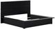 Millennium® by Ashley Londer Black King Panel Bed-1