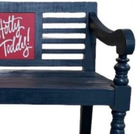 Million Dollar Rustic Navy Bench-1
