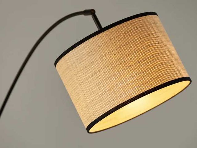 Adesso® Bowey Black 3-Arm Arc Floor Lamp-1