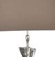 Crestview Collection Giacometti Beige/Black Sculptural Buffet Lamp-1