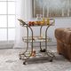 Uttermost® Stassi Gold Serving Cart-1
