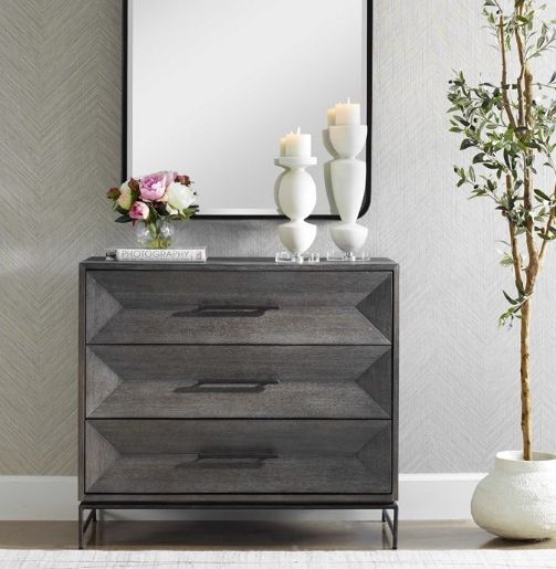 Uttermost® Knox Dark Walnut Accent Chest-1