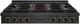 ZLINE Designer Paramount 48" Black Satin Stainless Steel with Matte Black and Champagne Bronze Accents Gas Rangetop with 8 Burner DuoPro™ Cooktop -0