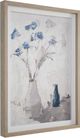 Uttermost® Julie Denise Blue Flowers In Vase Framed Print-3