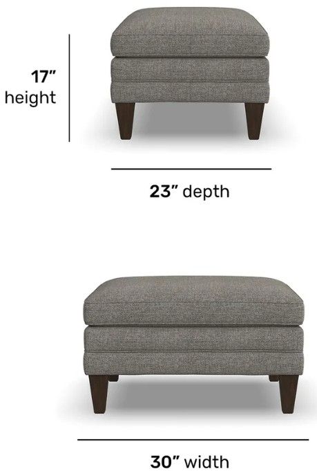 Flexsteel® Customizable Eleanora Ottoman-2