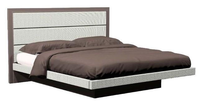 Country View Woodworking Customizable American Modern California King Upholstered Panel Bed-0