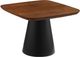 Coaster® Eason 2-Piece Walnut Occasional Table with Black Base Set-2