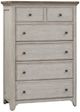Liberty Furniture Farmhouse Reimagined 4-Piece Antique White/Chestnut Queen Bedroom Set-4