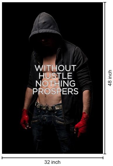 Classy Living Hustle Proper Wall Art-2