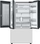 Samsung Bespoke 36" 30 Cu. Ft. White Glass 3-Door French Door Refrigerator with Beverage Center™-4