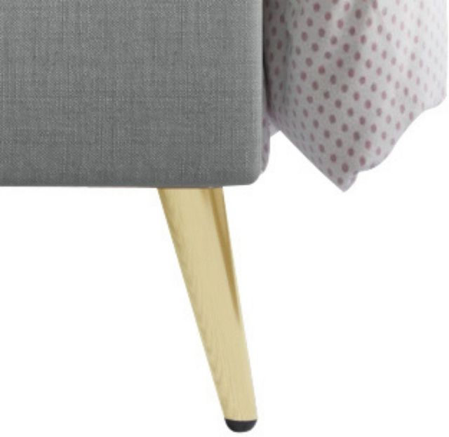 Fashion Bed Group Theo Grey King Upholstered Bed-2