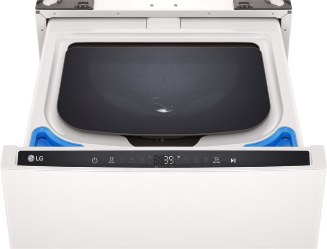 LG SideKick® 27” W x 15" H Alpine White Laundry Pedestal with Detergent and Softener Dispensers-1