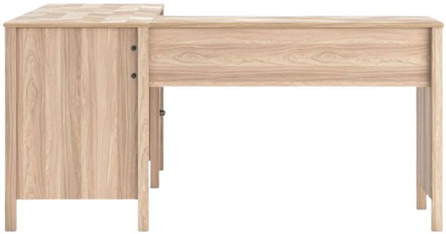 Signature Design by Ashley® Battelle Tan Office Desk with Return-2
