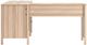 Signature Design by Ashley® Battelle Tan Office Desk with Return-2