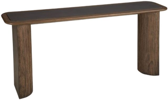 Signature Design by Ashley® Dontayne Warm Brown Sofa Table-3