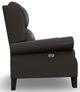 Best® Home Furnishings Customizable Joanna Leather Power High Leg Recliner with Power Tilt Headrest and Espresso Legs-2