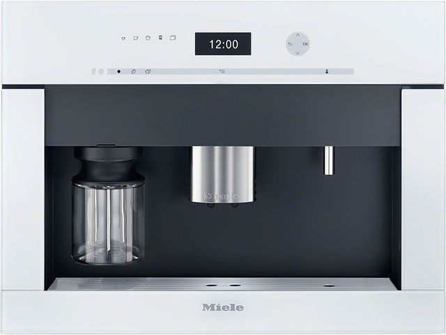 Miele 24" Built In Coffee System-Brilliant White-0