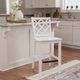 Powell® Maui White Counter Stool -1