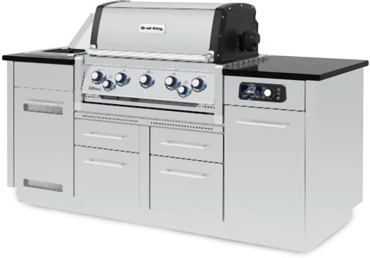 Broil King Imperial™ QS 590i 79" Stainless Steel Liquid Propane Kitchen Kit-2
