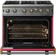 Viking® 5 Series 36" Valentine Pro Style Gas Range-1