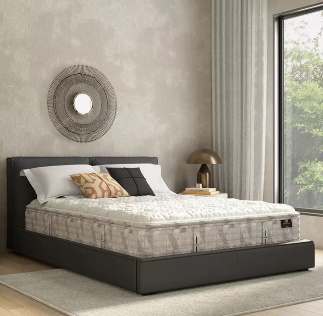 King Koil® Intimate Michelson 16.25" Wrapped Coil Medium Tight Top Split California King Mattress, Includes 2 Pieces-1