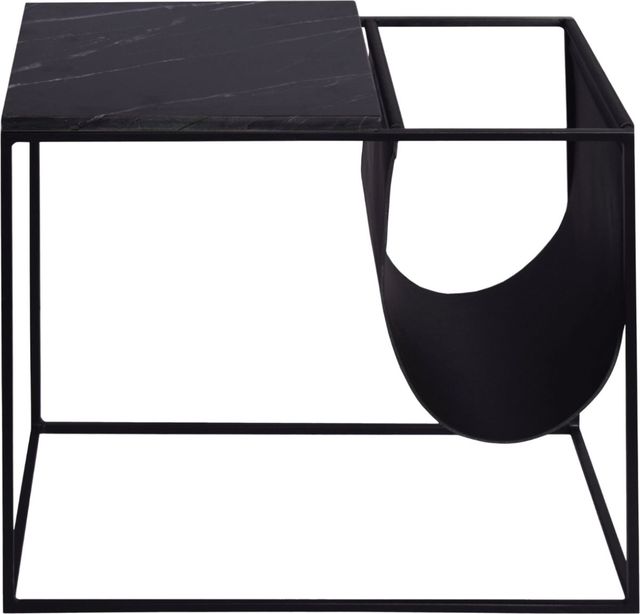 Moe's Home Collection Cave Black Magazine Rack-1