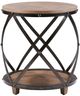Olliix by Madison Park Antique Bronze Cirque Bent Metal Accent Table-0